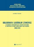 Bibliografia lucrărilor ştiinţi...